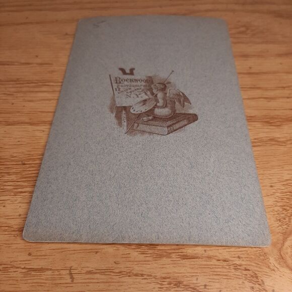 Cabinet Card Photo Austen Hoppin Fox NYC Union Square George Rockwood - Picture 11 of 11